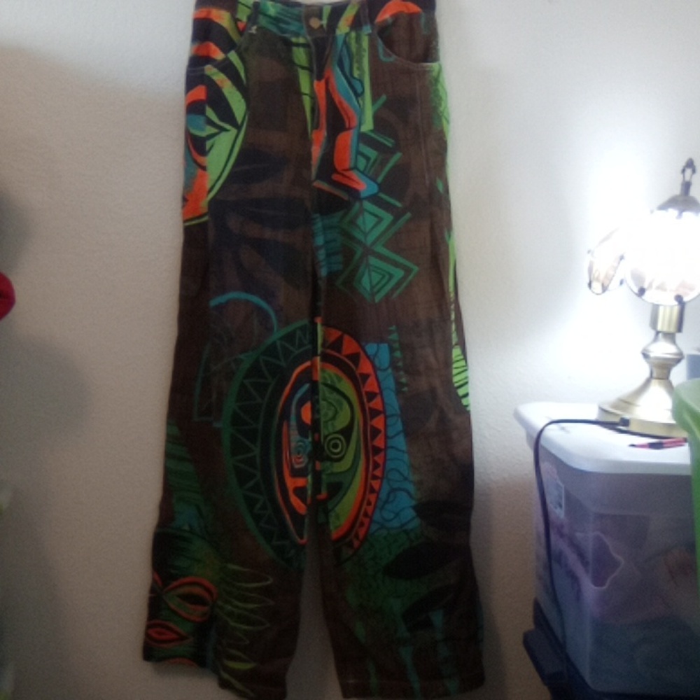 Boho wide legged pants